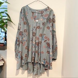 •SOLD• Free People Blue Tunic Dress